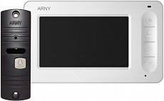Комплект видеодомофона Arny AVD-4005 (белый/серый)