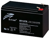 Аккумуляторная батарея RITAR AGM RT1270 black 12V 7.0Ah