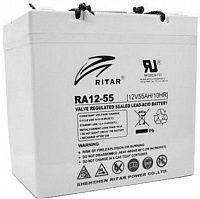 Аккумуляторная батарея RITAR AGM RA12-55 12V 55.0Ah