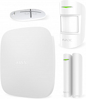 Комплект беспроводной сигнализации Ajax HUBKIT PLUS (WHITE)