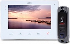 Комплект видеодомофона ATIS AD-730M White + AT-380HR Black