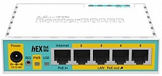 Маршрутизатор Mikrotik RouterBoard hEX PoE lite RB750UPr2