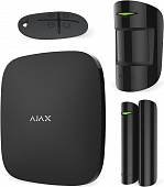 Комплект беспроводной сигнализации Ajax HUBKIT PLUS (BLACK)