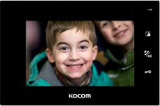 Видеодомофон Kocom KCV-A374 monoSD(black)