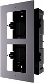 Врезная монтажная рамка на 2 модуля Hikvision DS-KD-ACF2/PLASTIC