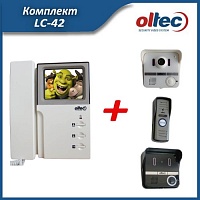 Комплект Домофона Oltec LC-42